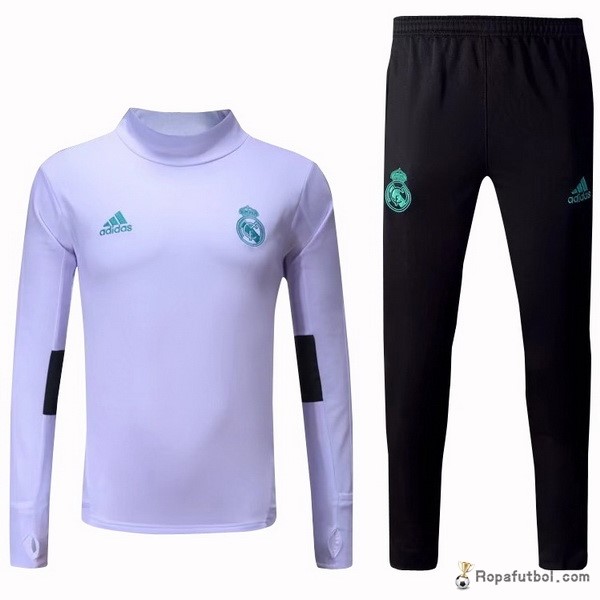 Chandal Real Madrid 2017/18 Blanco Negro Verde